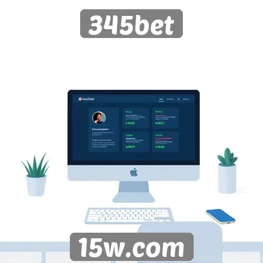 Avaliação da interface do usuário no site 345bet